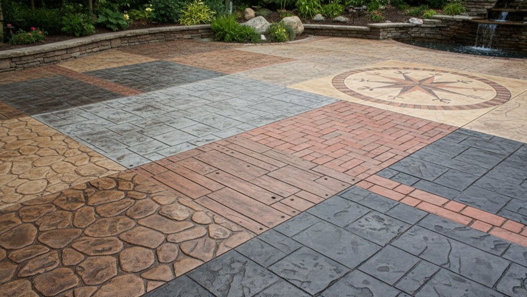 What Types of Patterns Can Stamped Concrete Contractors Create?